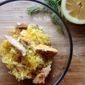 Rosemary Lemon Spaghetti Squash | Popular Paleo