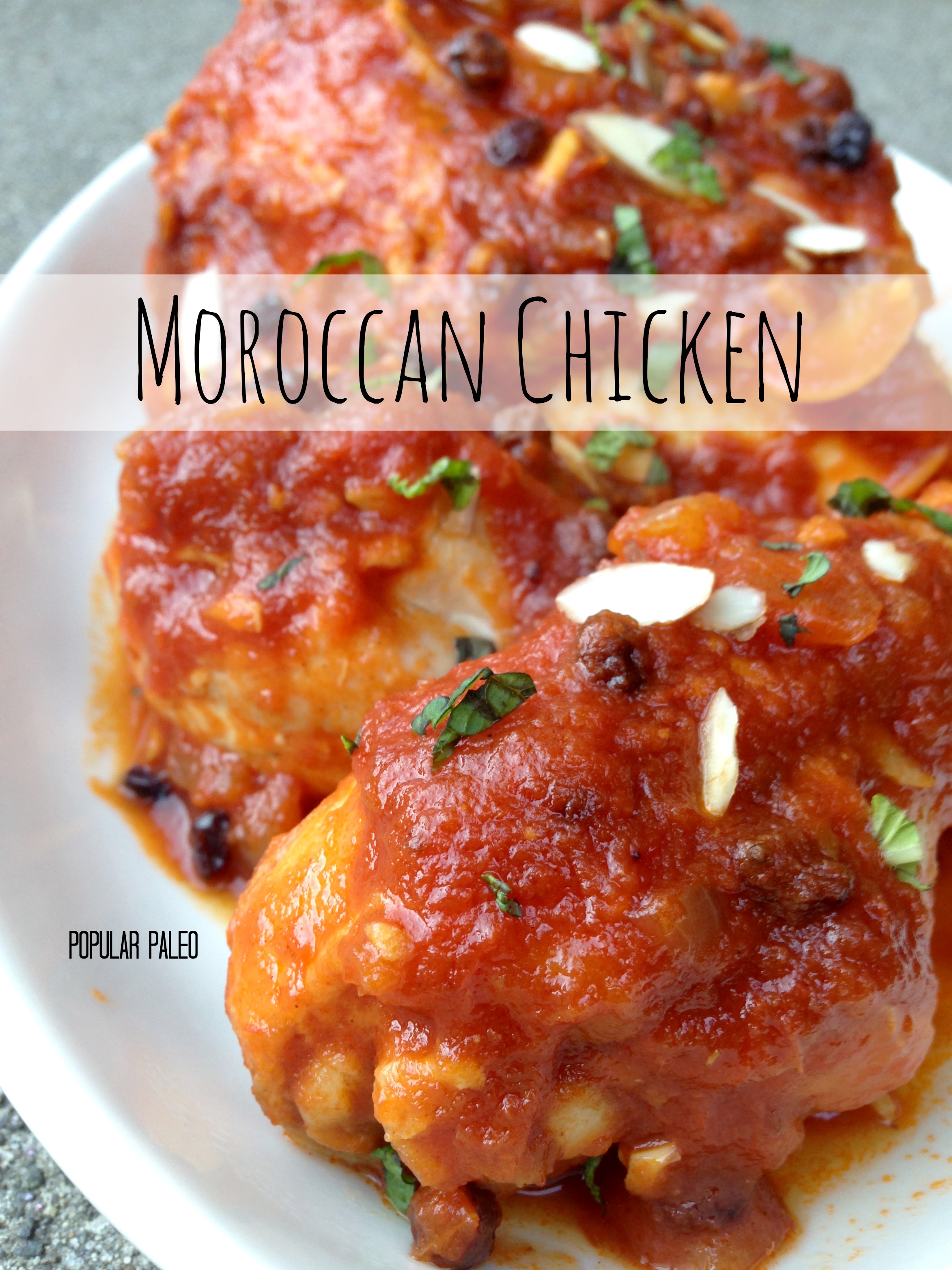 Moroccan Chicken Recipe — Dishmaps